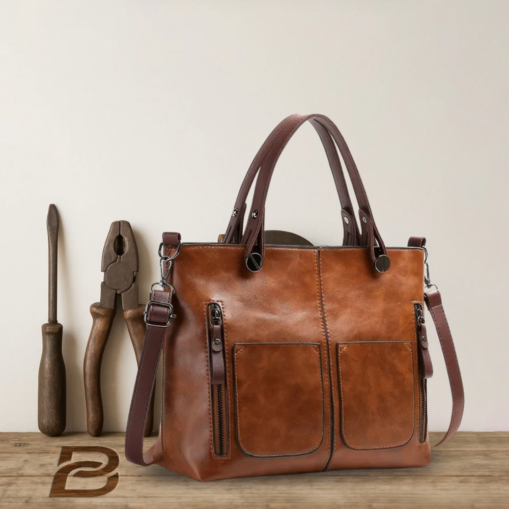 Vintage leather shoulder bag - My last collection