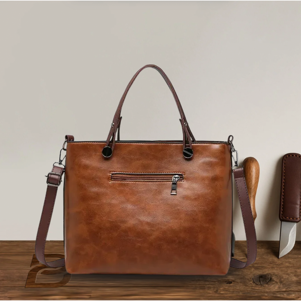 Vintage leather shoulder bag - My last collection