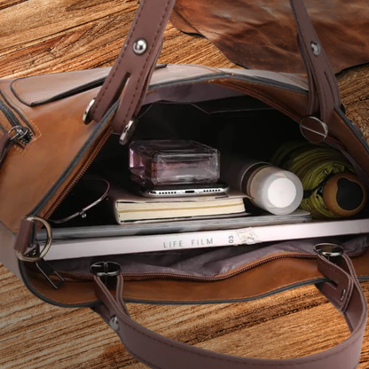 Vintage leather shoulder bag - My last collection