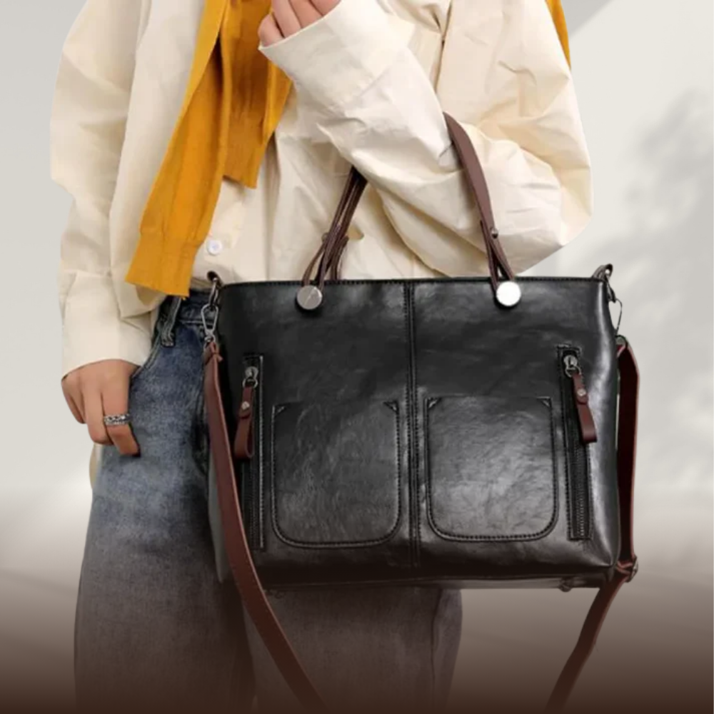 Vintage leather shoulder bag - My last collection